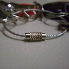 Steel Wire Chain Key Ring