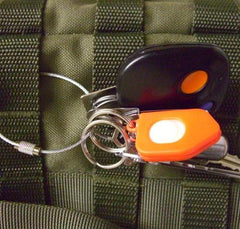 Steel Wire Chain Key Ring