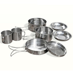 Stainless Camp Cooking Set