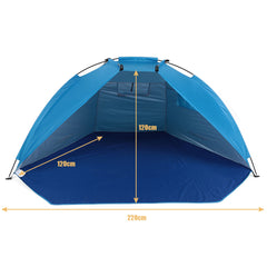 Half-Open Waterproof Camping Tent