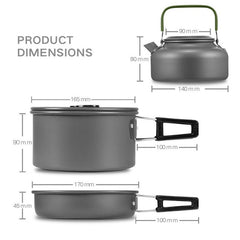 Portable Camping Pot Cookware