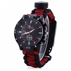 Camping Survival Compass Watch