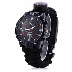 Camping Survival Compass Watch