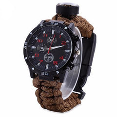 Camping Survival Compass Watch