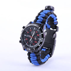 Camping Survival Compass Watch