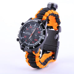 Camping Survival Compass Watch
