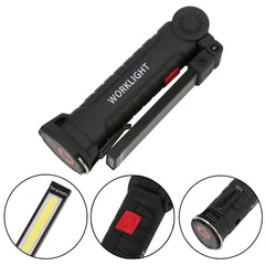 Camping USB Rechargeable Flashlight