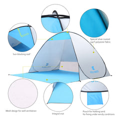 Automatic Camping Sunshelter Tent