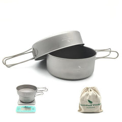 Camping Ultralight Titanium Pot
