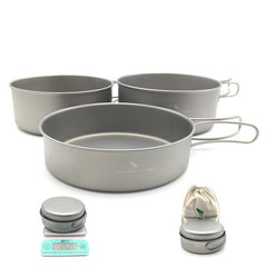 Camping Ultralight Titanium Pot