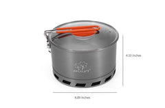 Camping Heat Exchanger Pot