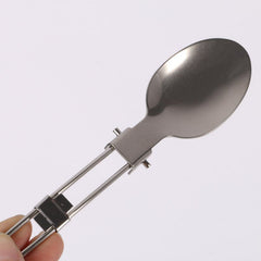 Camping Equipment Folding Spoon