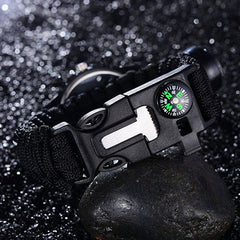 Camping Survival Compass Watch