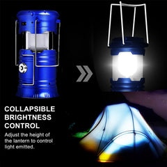 Collapsible Solar Tent Light