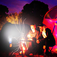 Collapsible Solar Tent Light