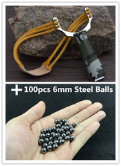Alloy Slingshot Crossbow Camping Kit